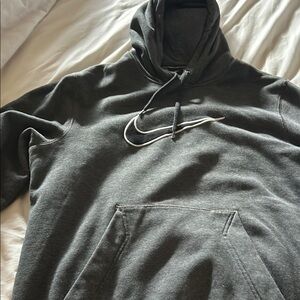 Nike Men's Gray Hoodie